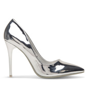 Czółenka damskie CH. Creation G51B Srebrne