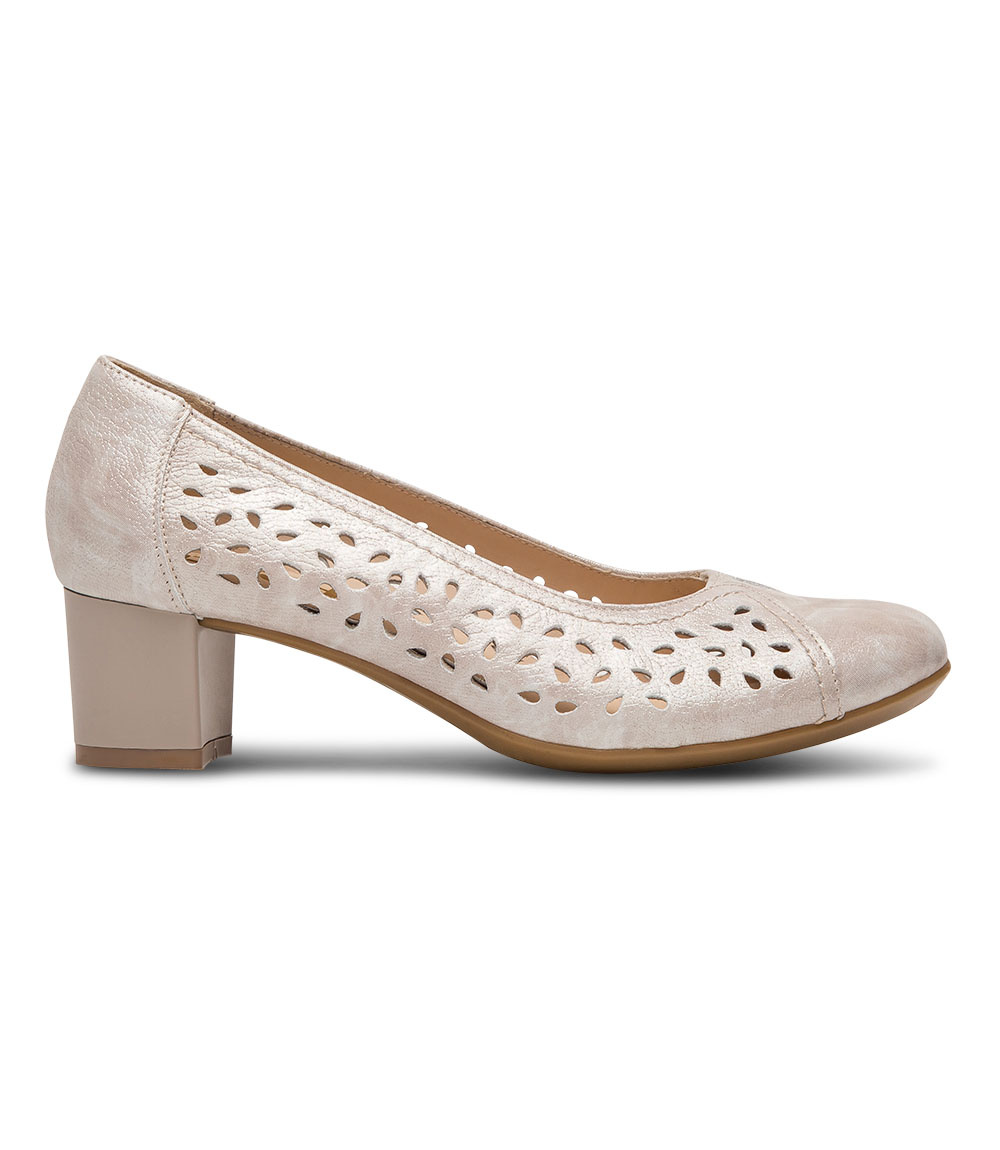 Czółenka Pesco 1905 Beżowe