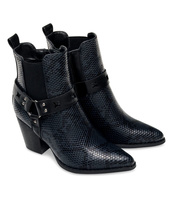 Kowbojki damskie Foreverfolie F3190 Czarne