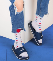 Klapki damskie Kubota Rzep KKRZ02 Granatowe