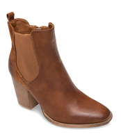 Botki damskie Sixth Sens C682 Brązowe