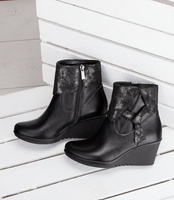 Botki damskie Pesco 1881 Czarne