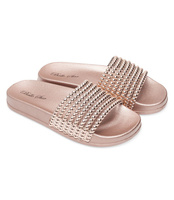 Klapki damskie Bello Star S97 Szampańskie