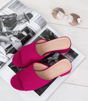 Klapki damskie Laura Mode QL-89 Różowe