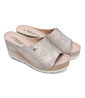 Klapki damskie Skotnicki KL-3-0618N Platynowe