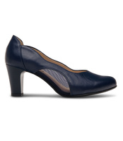 Czółenka Pesco 2205 Granatowe