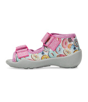 Sandałki dziecięce Befado 242P092 Szare