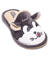 Kapcie damskie Natural Style NS-232 Szare