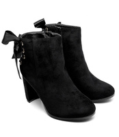Botki damskie Abloom A852 Czarne