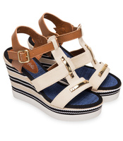 Sandały damskie Foreverfolie YQ05 Beżowe