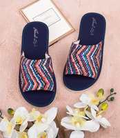 Kapcie damskie Natural Style NS-090 Granatowe