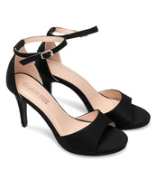 Sandałki damskie Laura Mode QL-128 Czarne