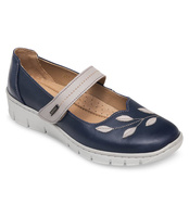 Półbuty damskie Helios 341 Granatowe