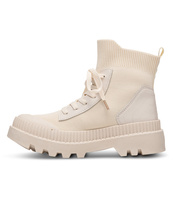 Botki damskie N/M HY288-G Beżowe