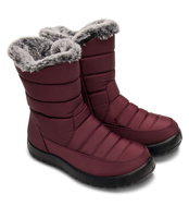 Śniegowce damskie Skotnicki B-3-0300 Bordowe