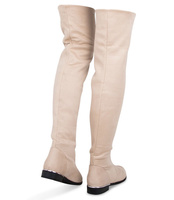 Kozaki damskie Chic Nana CN866 Beżowe