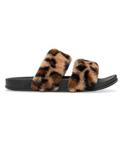 Klapki damskie Queen Vivi 98-35 Panterka