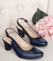 Sandały damskie Pesco 1632 Granatowe