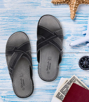 Klapki męskie Skotnicki KL-4-1297 Czarne