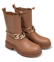 Botki damskie Sixth Sens JW137 Brązowe