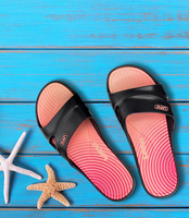 Klapki damskie basenowe Lano KL-3-2246-10 Czarne