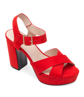 Sandałki damskie Bello Star CB56 Czerwone