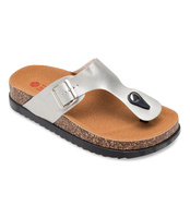 Japonki damskie Jomix D7593 Srebrne