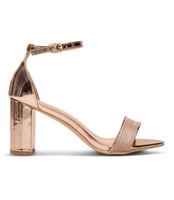 Sandałki damskie Style Shoes 6866 Szampańskie