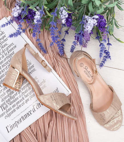 Sandałki damskie Skotnicki S-3-0632 Beżowe