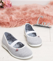 Tenisówki dziecięce Befado 274Y012 Szare