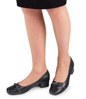 Czółenka Pesco 1519 Grafitowe