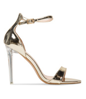 Sandałki damskie Laura Mode ZOY-003 Złote