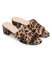 Klapki damskie Laura Mode QL-89 Panterka