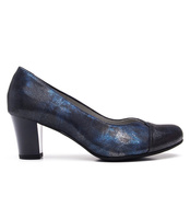 Czółenka Pesco 1656 Granat/Srebro