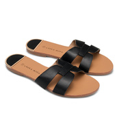 Klapki damskie Laura Mode K-26 Czarne