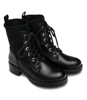 Botki damskie N/M HQ238 Czarne