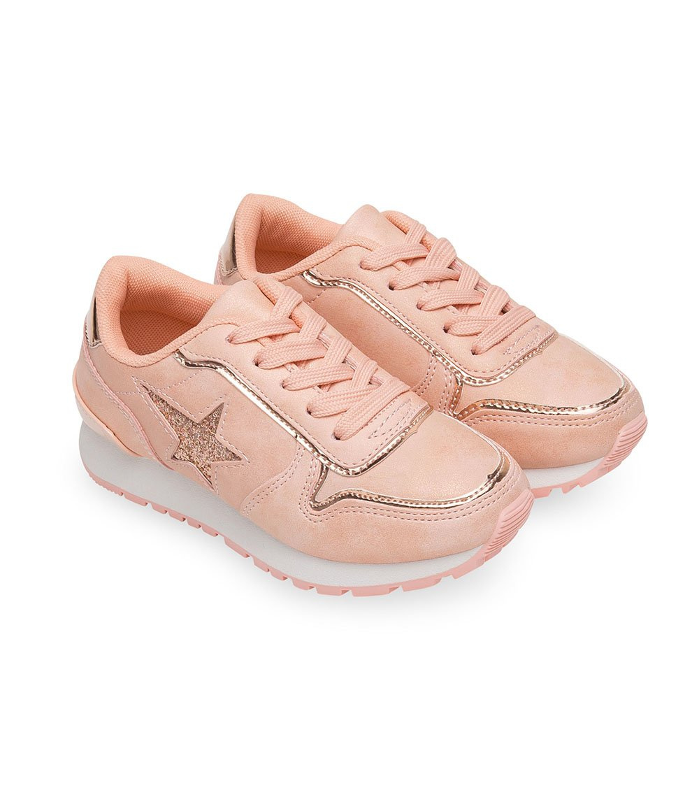 Buty sportowe dziecięce N/M E22-73 Różowe