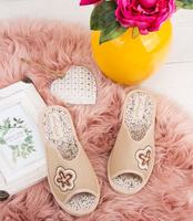 Kapcie damskie Natural Style NS-009 Beżowe