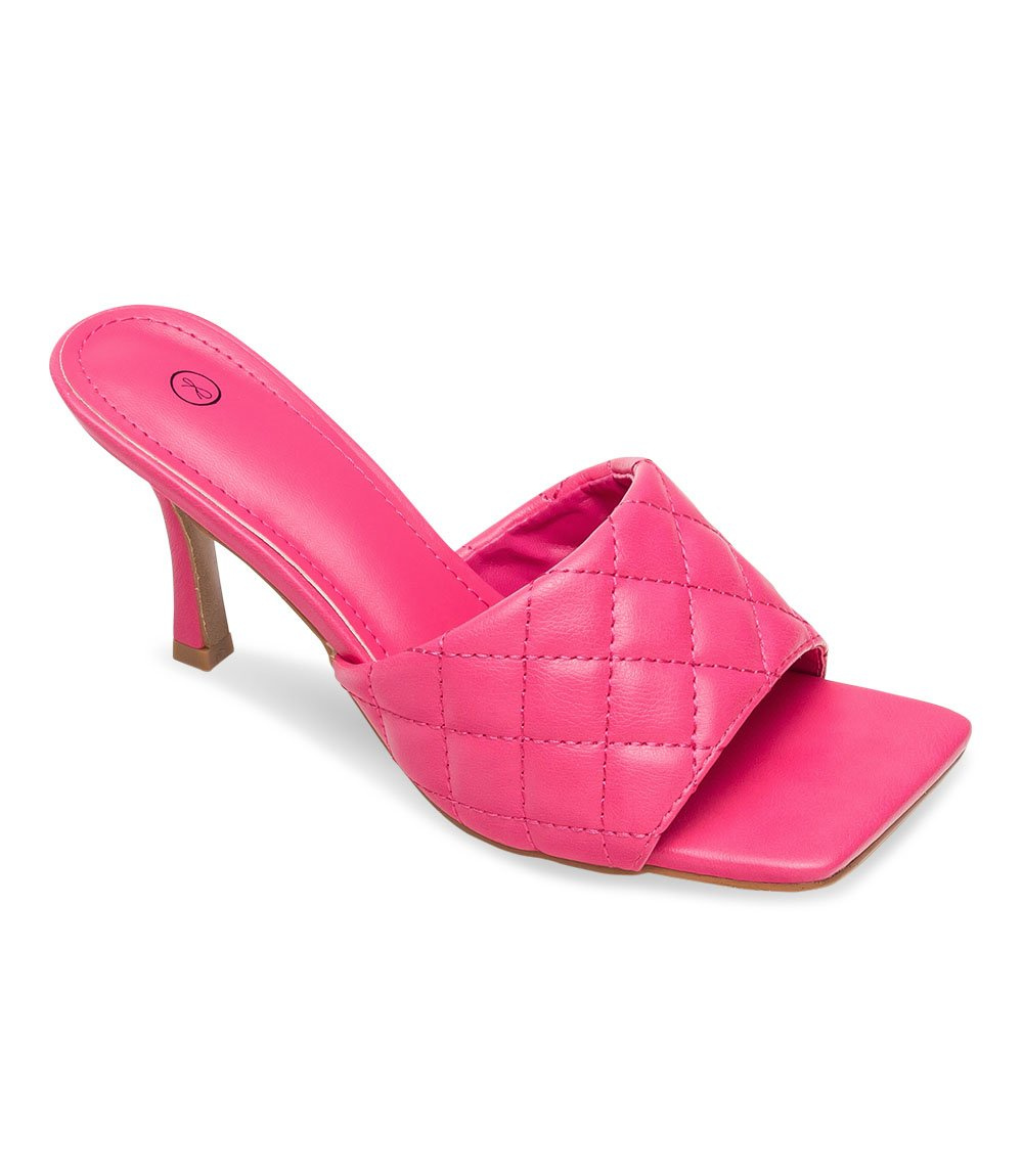 Klapki damskie N/M GQ38 Fuksjowe