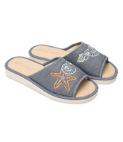 Kapcie damskie Natural Style NS-052 Szare