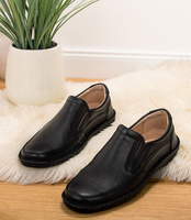 Mokasyny męskie Escott 1118 Czarne