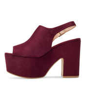 Sandałki damskie Tina's 8263G Bordowe