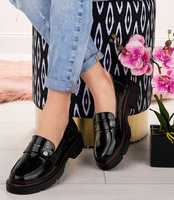 Mokasyny damskie Skotnicki P-3/Y04 Czarne