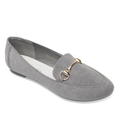 Mokasyny damskie Skotnicki P-3-0563 Szare