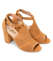 Sandałki damskie Laura Mode TS-2 Brązowe