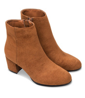 Botki damskie Danic L7196A Brązowe