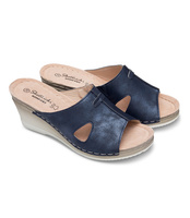 Klapki damskie Skotnicki KL-3-0522 Granatowe