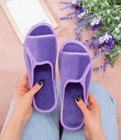 Kapcie damskie Natural Style NS-025 Fioletowe