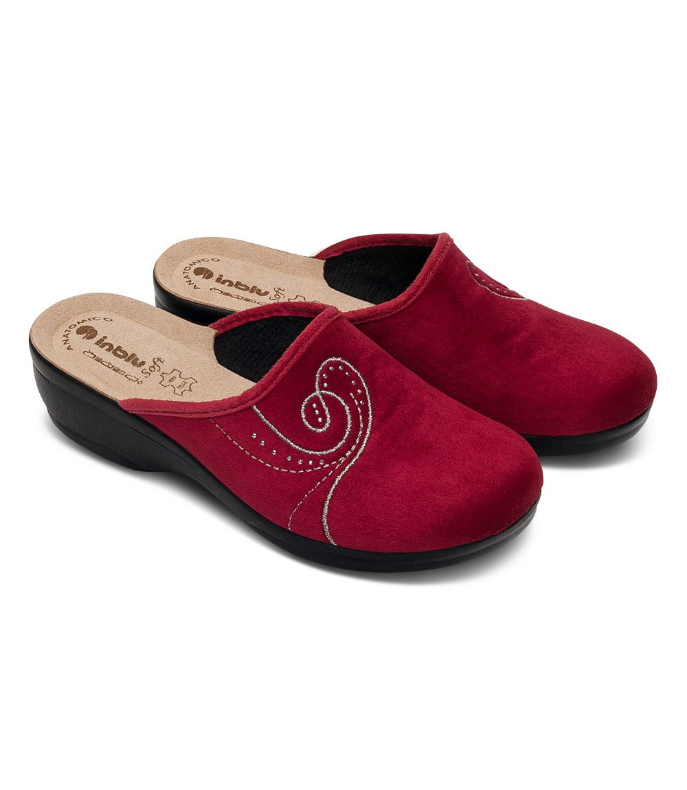 Kapcie damskie Inblu BJ-127 Bordowe