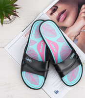 Klapki damskie basenowe Lano KL-3-2246-9 Czarne